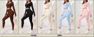 Set Deportivo NF Store Manga Larga y Legging HD151