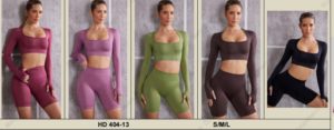 Set Deportivo NF Store Manga Larga y Short HD404-13