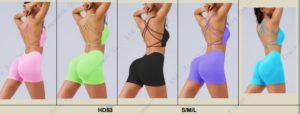 Set Deportivo NF Store Bra y Short HD53