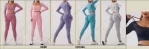 Set Deportivo NF Store Manga Larga y Legging HD85