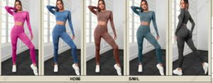 Set Deportivo NF Store Manga Larga y Legging HD96
